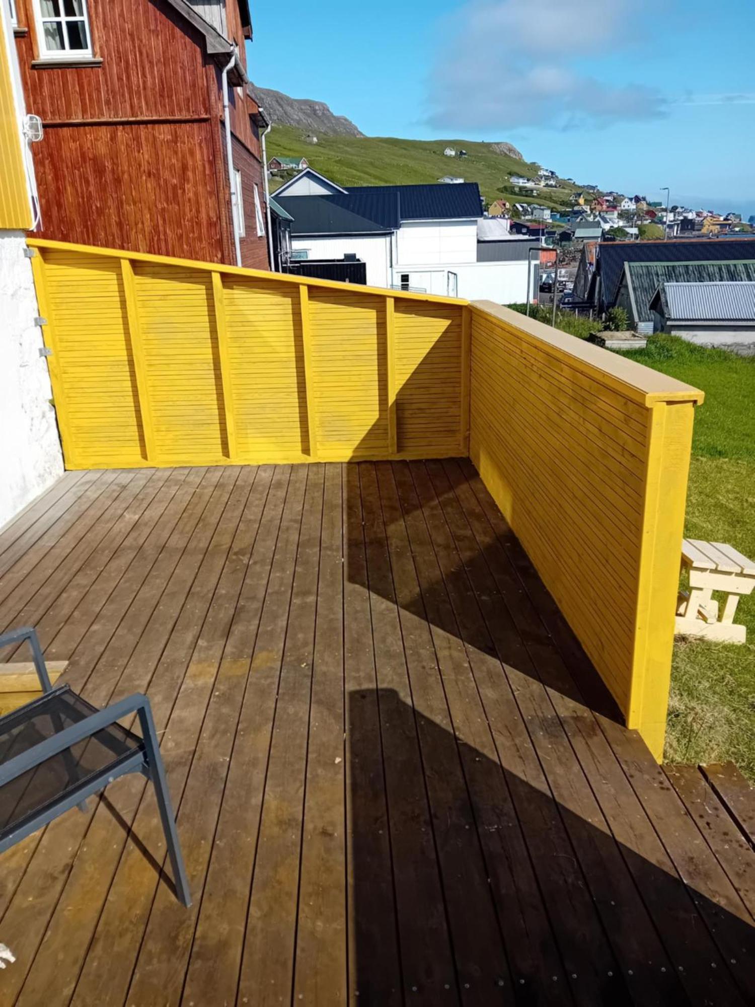 Villa Det Lille Gule Hus Trongisvágur Exterior foto